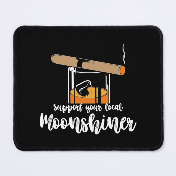 Item preview, Support your local moonshiners - Black burner   designed and sold by MadisnFoundry.