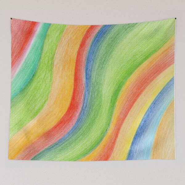 Item preview, Rainbow waves designed and sold by olania.