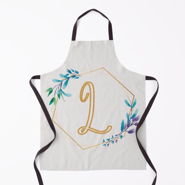 Item preview, Cursive Letter L Floral Frame designed and sold by LetterMom.