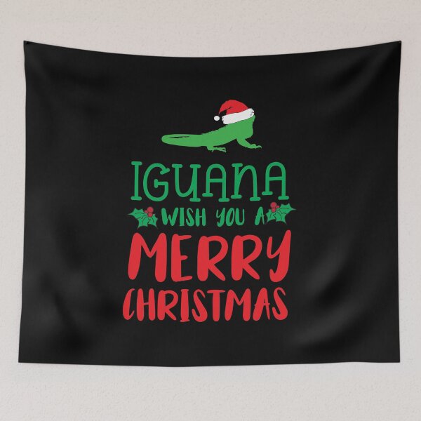Item preview, Iguana wish you a Merry Christmas designed and sold by anthfony.