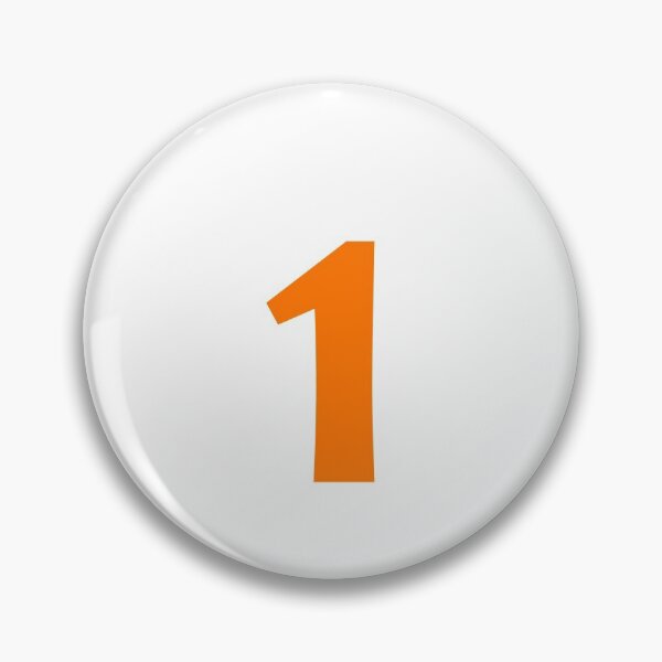 Item preview, Orange color Number 1 | Orange color Number One designed and sold by WECreations.