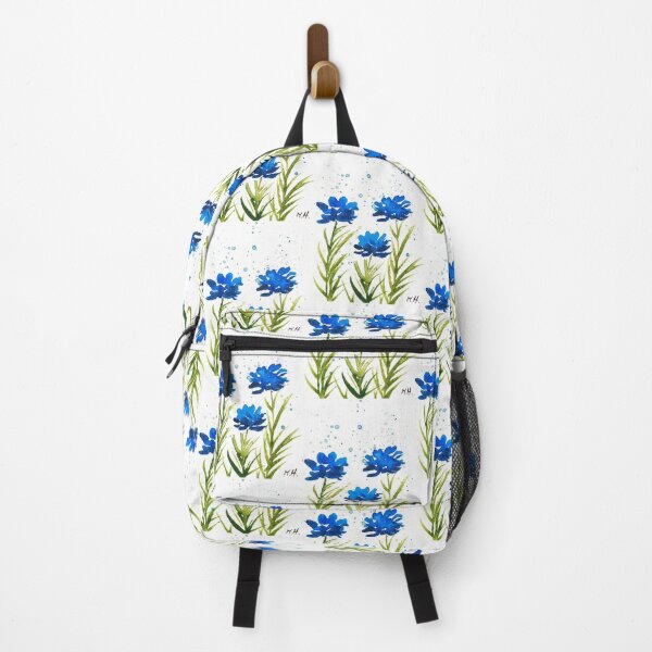 Item preview, Blue flowers artwork designed and sold by Monika Howarth.