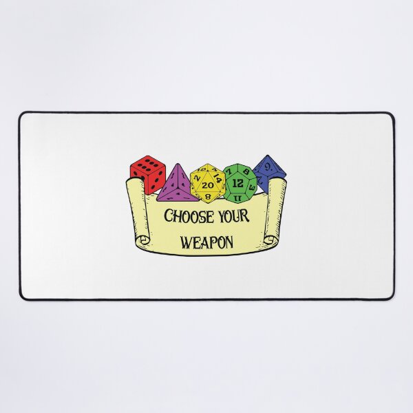 Item preview, Choose Your Weapon - D&D designed and sold by CloakAndDaggers.