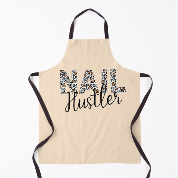 Item preview, Leopard Pattern Nail Hustler Nail Tech Techniques Nail Boss Nail Artist Beauticians Manicurist Salon Stuff Decor designed and sold by Dr.YesOrNo.