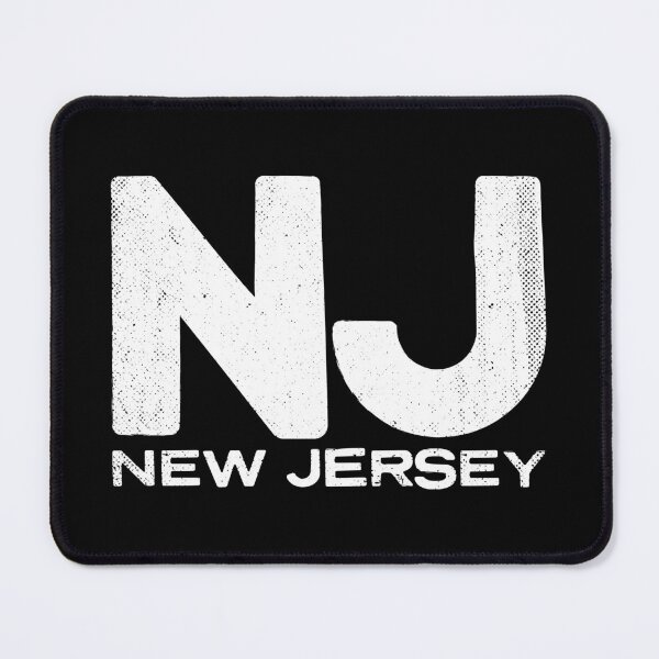Item preview, NJ New Jersey State Vintage Typography designed and sold by Creatively Torn.
