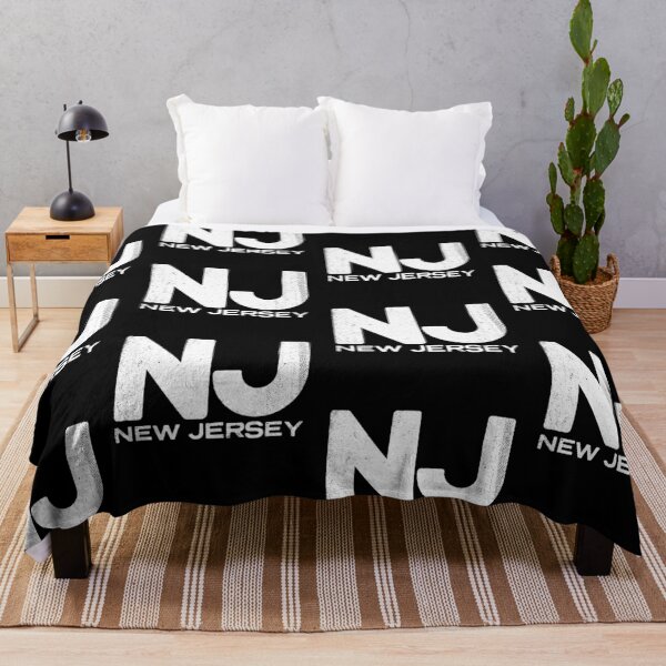 Item preview, NJ New Jersey State Vintage Typography designed and sold by Creatively Torn.