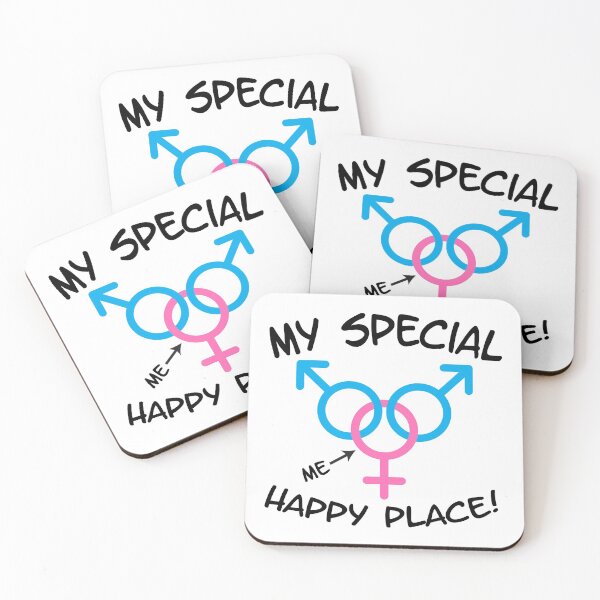 Item preview, My Special Happy Place MFM Threesome Swinger Lifestyle Design designed and sold by swingersshop.