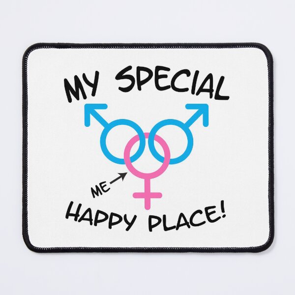 Item preview, My Special Happy Place MFM Threesome Swinger Lifestyle Design designed and sold by swingersshop.