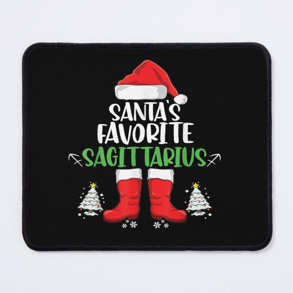 Item preview, Santa's Favorite Sagittarius Merry Christmas Sagittarius Zodiac Sign Gift designed and sold by AstroShop1.