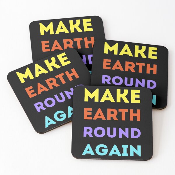 Item preview, Make Earth Round Again designed and sold by trendingatees.