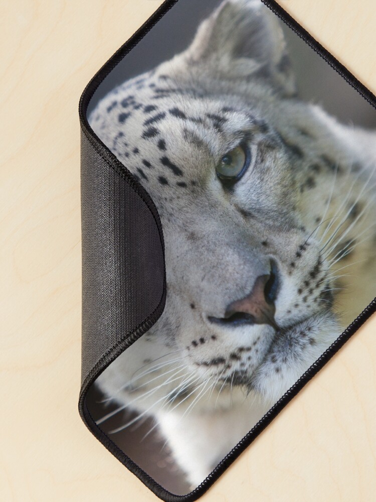 snow leopard mouse pad