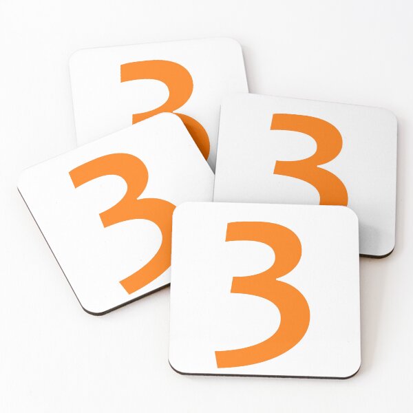 Item preview, Orange color Number 3 | Orange color Number Three designed and sold by WECreations.