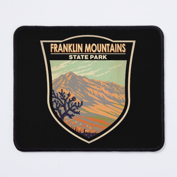 Item preview, Franklin Mountains State Park Texas Badge designed and sold by KrisSidDesigns.