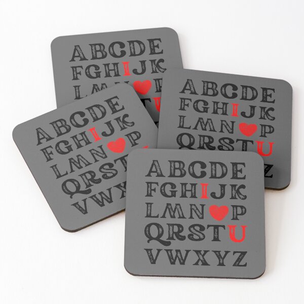 Item preview, Vintge ABC Alphabet I Love You Teacher Author Writer Valentines Day Black designed and sold by Vibbin4Life33.
