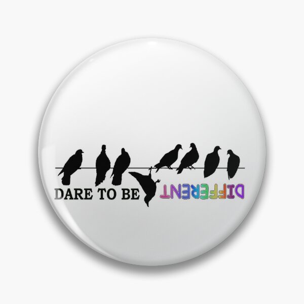 Item preview, DARE TO BE DIFFERENT designed and sold by cgullart.