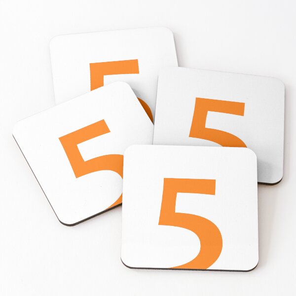Item preview, Orange color Number 5 | Orange color Number Five designed and sold by WECreations.