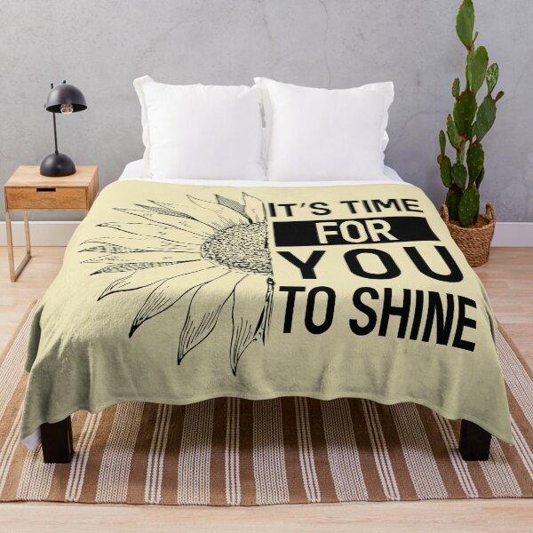 Item preview, It is time for you to shine - Inspirational quotes for women day - quotes for women designed and sold by Alice-Elgawi.