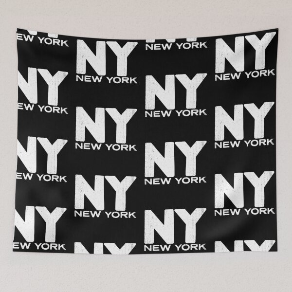 Item preview, NY New York State Vintage Typography designed and sold by Creatively Torn.