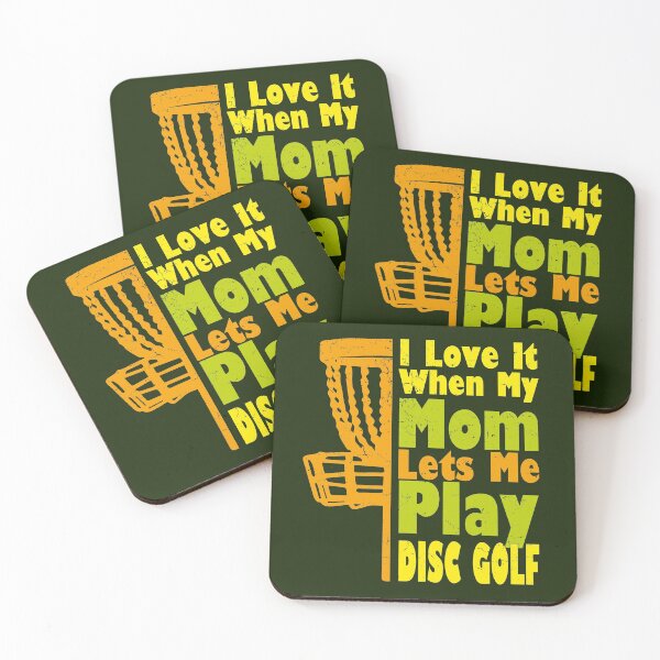 Item preview, I Love It When My Mom Lets Me Play Disc Golf Funny Kids designed and sold by YAHIA-14.