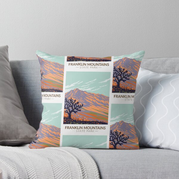 Artikelvorschau, Franklin Mountains State Park Texas Vintage entworfen und verkauft von KrisSidDesigns.