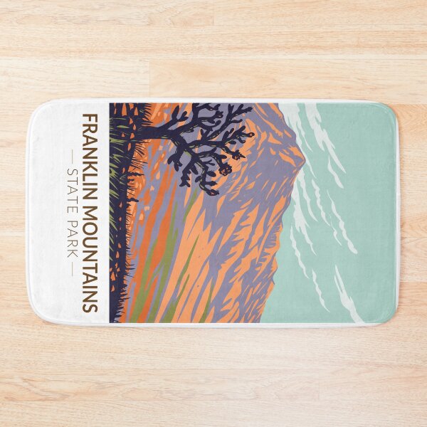 Item preview, Franklin Mountains State Park Texas Vintage designed and sold by KrisSidDesigns.