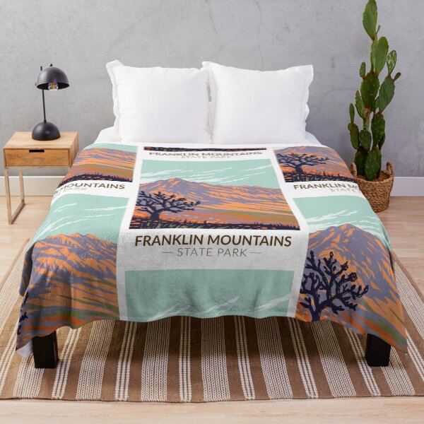 Artikelvorschau, Franklin Mountains State Park Texas Vintage entworfen und verkauft von KrisSidDesigns.