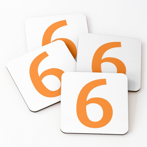 Item preview, Orange color Number 6 | Orange color Number Six designed and sold by WECreations.