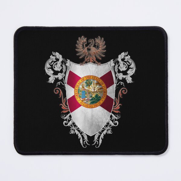 Item preview, Florida flag medieval heraldry coat of arms style designed and sold by ChaosEdits.
