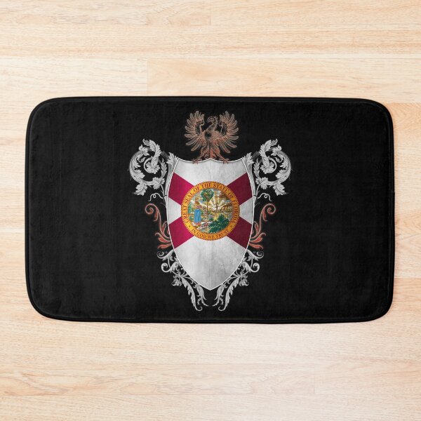 Item preview, Florida flag medieval heraldry coat of arms style designed and sold by ChaosEdits.