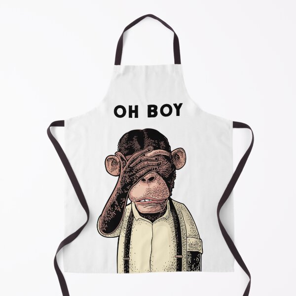 Item preview, Oh boy - monkey graphic designed and sold by MyDesignRox.