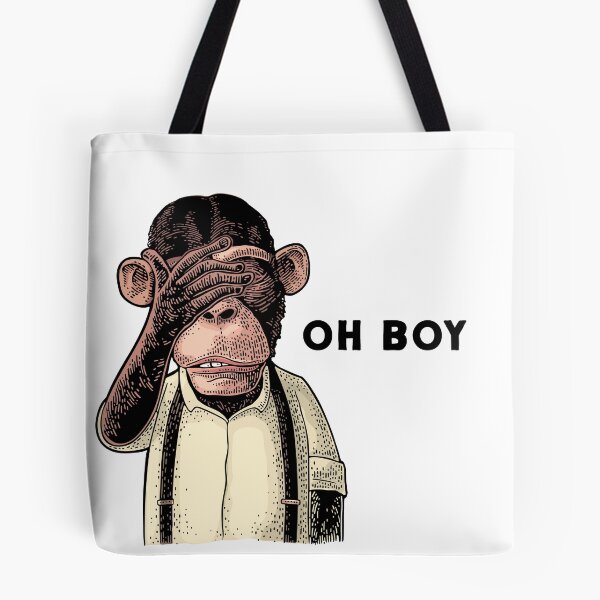 Item preview, Oh boy - monkey graphic designed and sold by MyDesignRox.