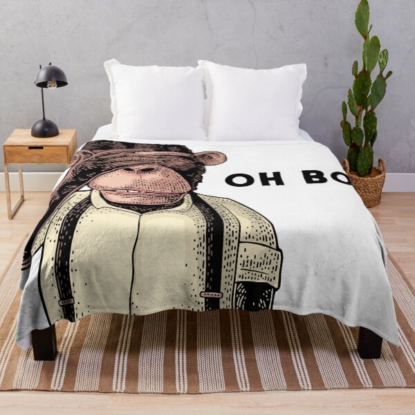 Item preview, Oh boy - monkey graphic designed and sold by MyDesignRox.