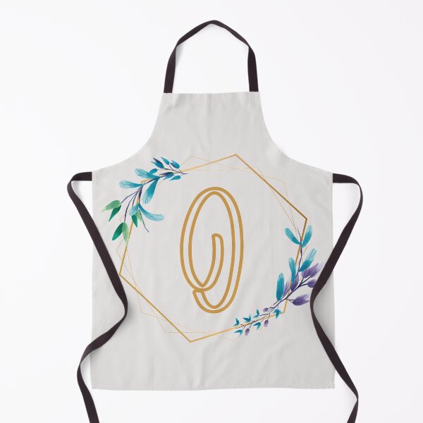 Item preview, Cursive Letter O Floral Frame designed and sold by LetterMom.