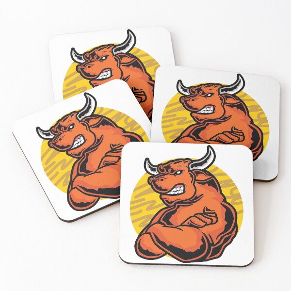 Item preview, Bull Illustration - Retro Vintage Angry Bull Design Gift Idea For Bulls Lovers designed and sold by Prince - Bestseller ★★★★★.