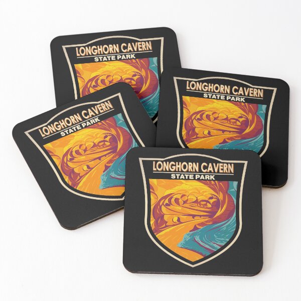 Item preview, Longhorn Cavern State Park Texas Badge designed and sold by KrisSidDesigns.