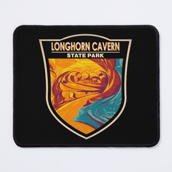 Item preview, Longhorn Cavern State Park Texas Badge designed and sold by KrisSidDesigns.