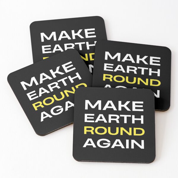 Item preview, Make Earth Round Again designed and sold by trendingatees.