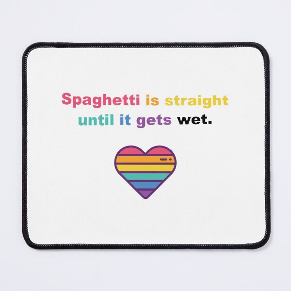 Item preview, Spaghetti is straight, until... designed and sold by Gramophone Cafe.
