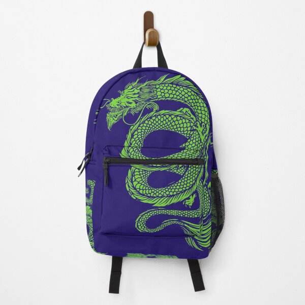 Item preview, Neon Green Chinese Japanese Dragon 2 designed and sold by EddieBalevo.