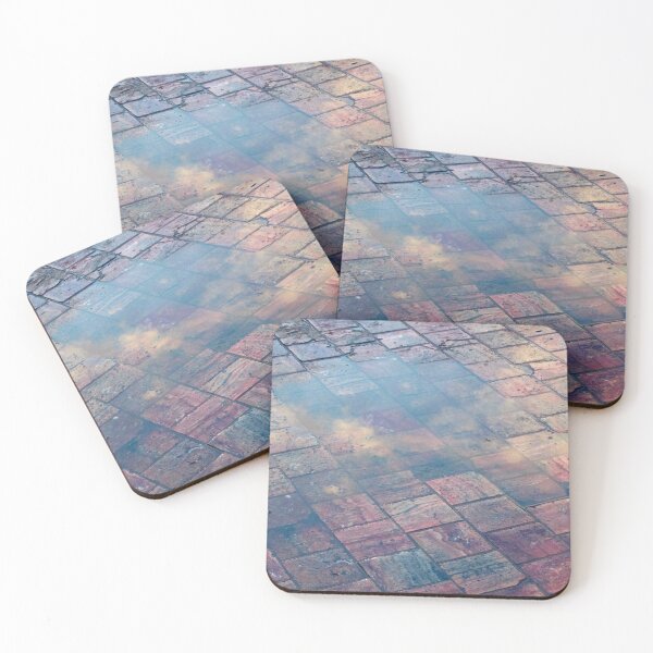 Item preview, Cloudy Cobblestone Puddle Reflection - Malaga, Spain designed and sold by SaraMargolis.