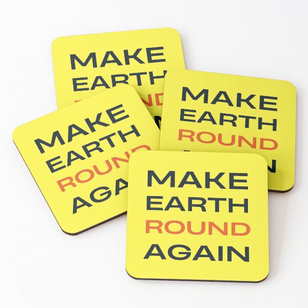 Item preview, Make Earth Round Again designed and sold by trendingatees.