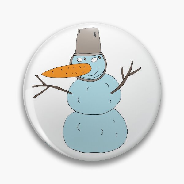 Item preview, Snowman with a bucket on his head designed and sold by Olga81creative.