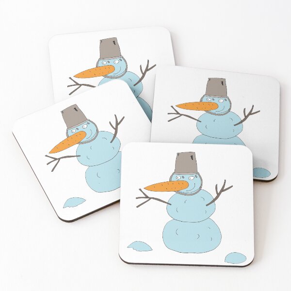 Item preview, Snowman with a bucket on his head designed and sold by Olga81creative.