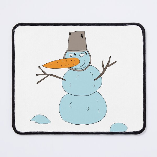 Item preview, Snowman with a bucket on his head designed and sold by Olga81creative.