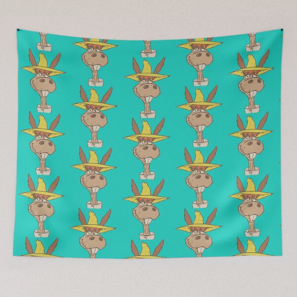 Item preview, Hee Haw Donkey Vintage Screenprint Country Music Mascot    designed and sold by strawcastle99.