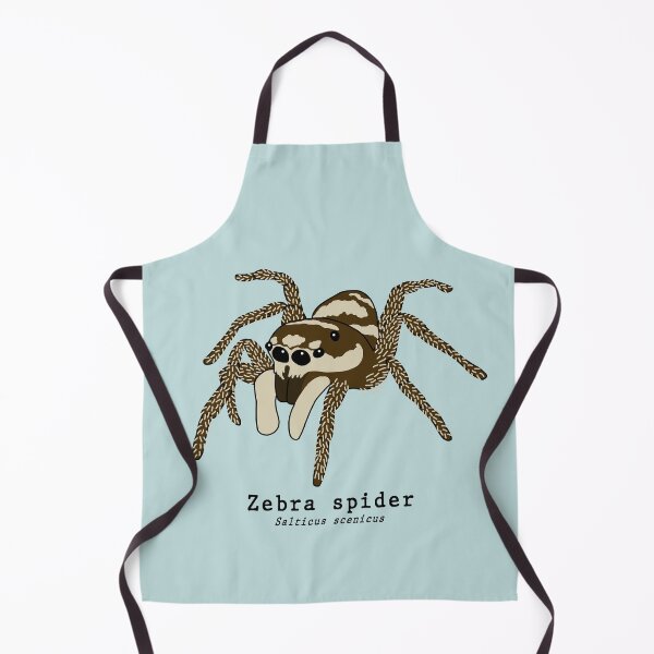 Item preview, Zebra spider (salticus scenicus) with scientific name designed and sold by taylorrowan.