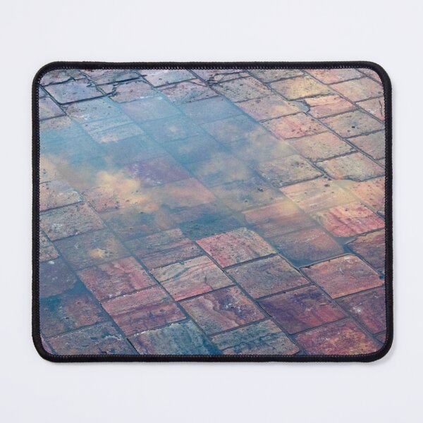 Item preview, Cloudy Cobblestone Puddle Reflection - Malaga, Spain designed and sold by SaraMargolis.