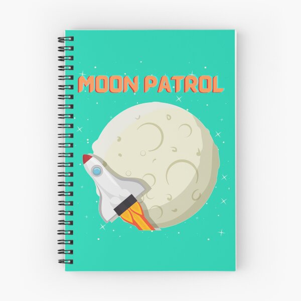 Item preview, Moonpatrol, Moon patrol, Retro, moon, space, arcade, moonpatrol, gaming, rocket, 8bit, moon landing, designed and sold by strawcastle99.
