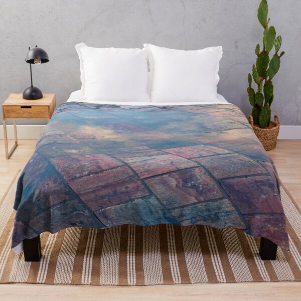 Item preview, Cloudy Cobblestone Puddle Reflection - Malaga, Spain designed and sold by SaraMargolis.