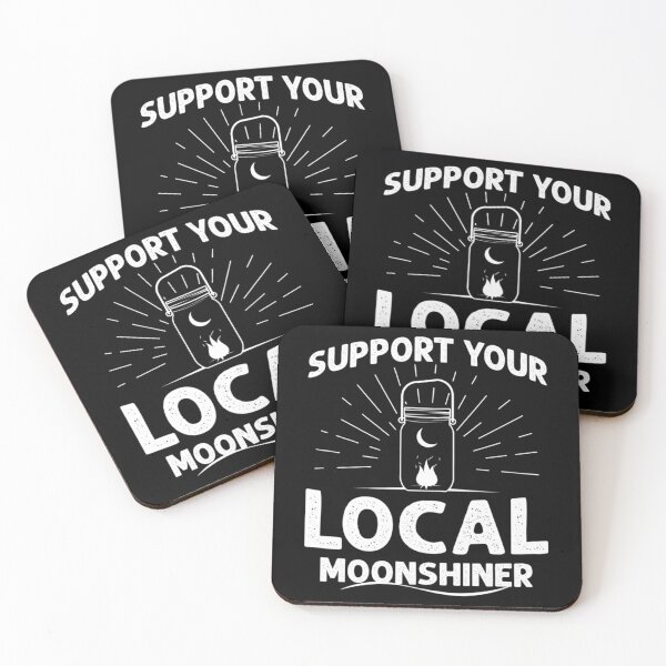 Item preview, Moonshine Jar Gift Support Your Local Moonshiner Brewer   designed and sold by strawcastle99.